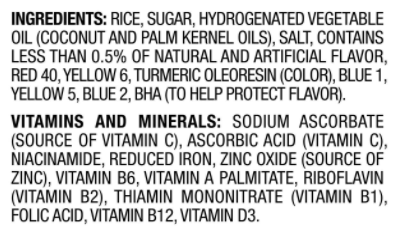 Fruity Pebbles Ingredients